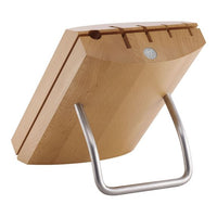 Set di coltelli con ceppo - 6-pz., naturale