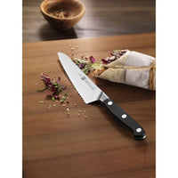 Coltello Chef compact seghettato - 14 cm