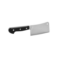 Mannaia liscio - 16 cm, Nera