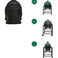 Copertura BBQ compatibile per Egg integrato nel Frame 2XL, XL e L.