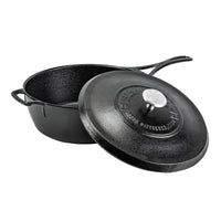 Tegame in ghisa con coperchio linea Blacklock Lodge