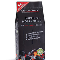Carbonella bbq senza fumo Lotus Grill 1kg -2,5kg