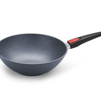 Padella Wok antiaderente Ø 30 c/coperchio - Diamond Lite